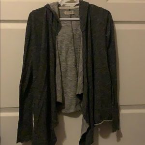 Abercrombie & Fitch Hooded Cardigan Sweater